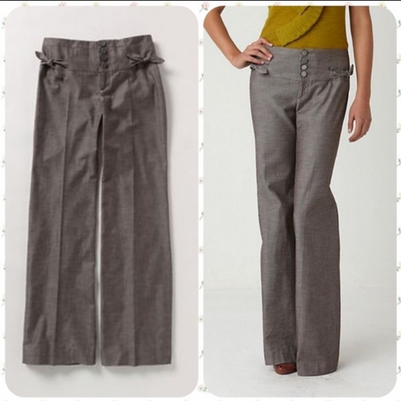 Anthropologie Pants - Elevenses Wideleg pants-